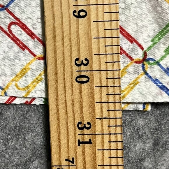 Project Red Paper Clip Allover Print Shirt Men's XL Multi Button Up Cotton - Picture 6 of 16